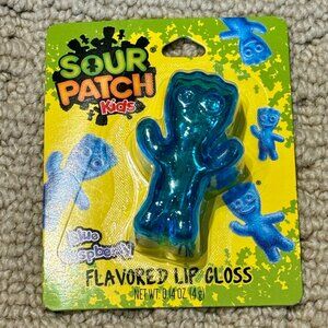 New Sour Patch Kids Blue Raspberry Lip Gloss